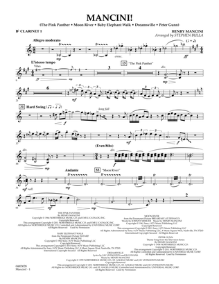 Mancini! - Bb Clarinet 1