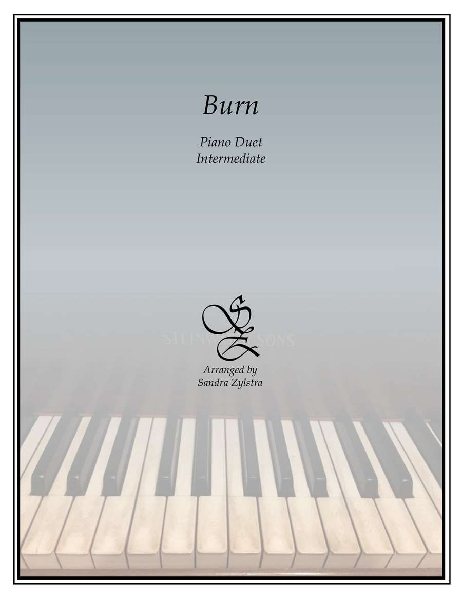 Burn 1 Piano, 4-Hands scores gallery preview page 1
