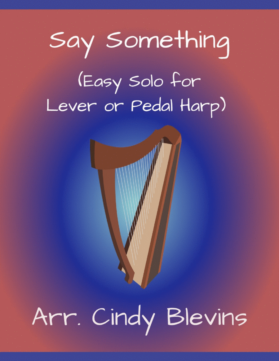 Say Something Harp scores gallery preview page 1