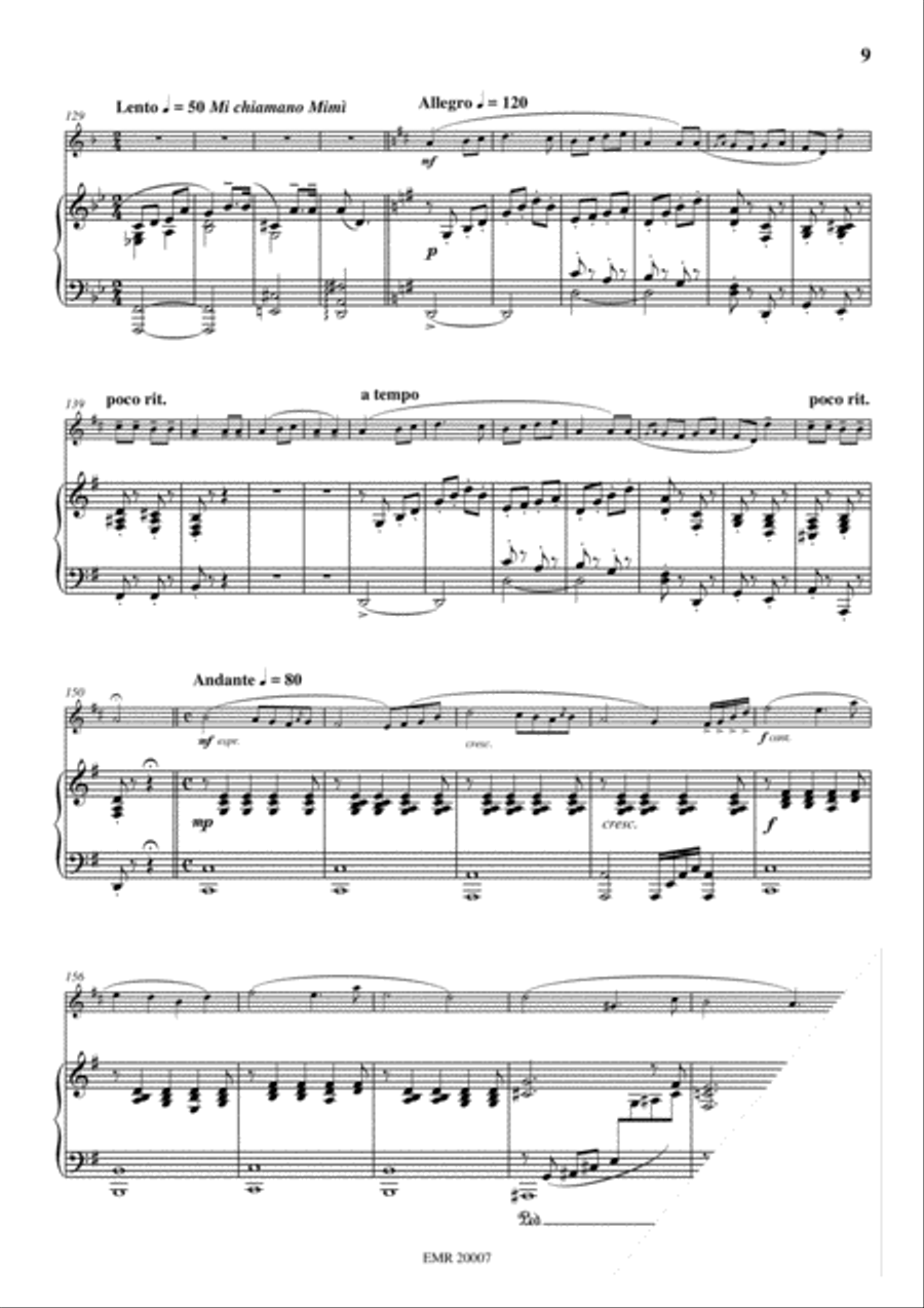 Puccini Highlights Puccini Highlights Horn scores gallery preview page 9
