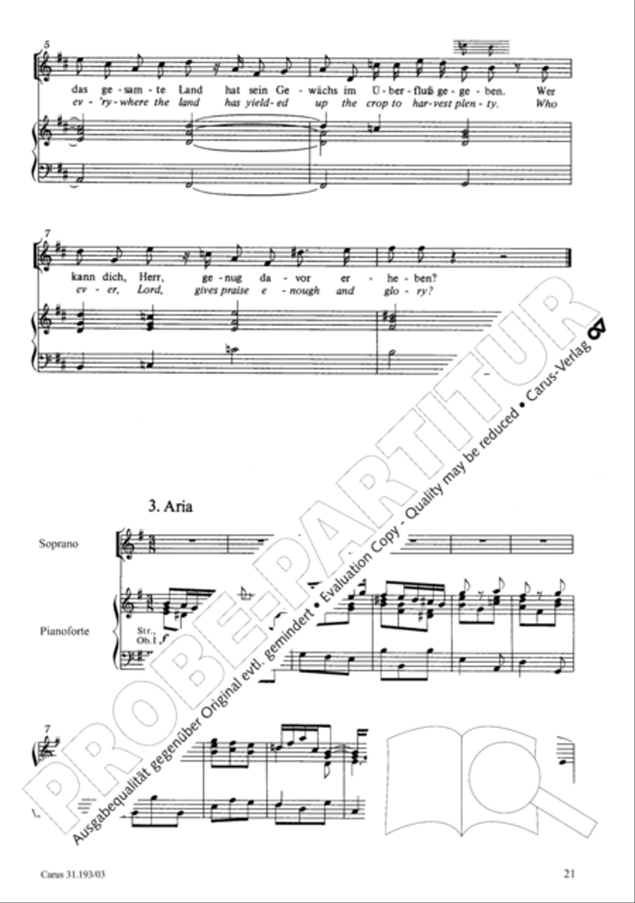 You portals of Zion (Ihr Tore zu Zion) SA scores gallery preview page 21