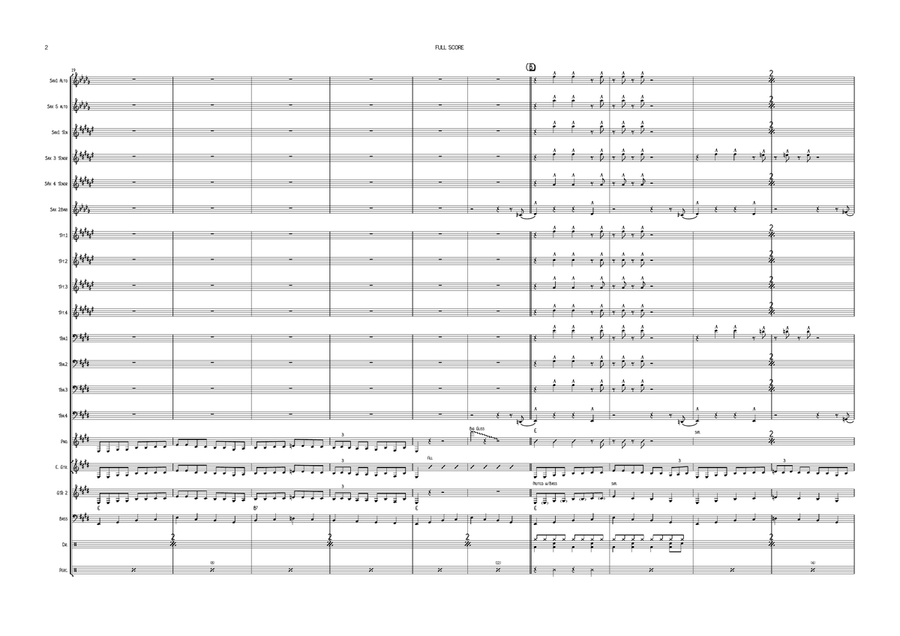 Guitar Boogie Shuffle Guitar Boogie Shuffle Jazz Ensemble scores gallery preview page 2