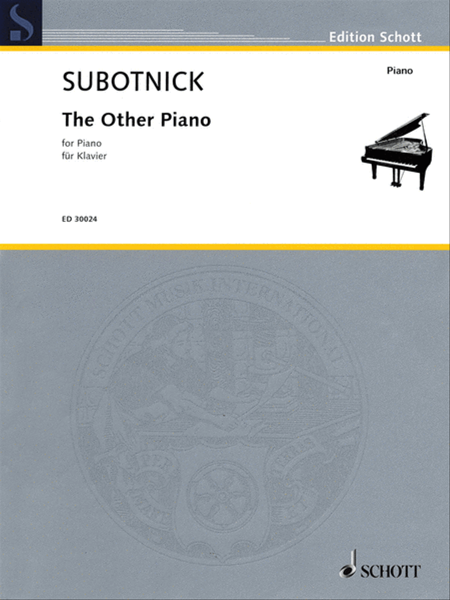 The Other Piano Piano Solo scores gallery preview page 1