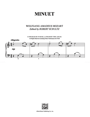 Book cover for Minuet