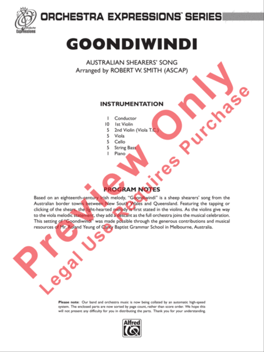 Goondiwindi String Orchestra scores gallery preview page 2