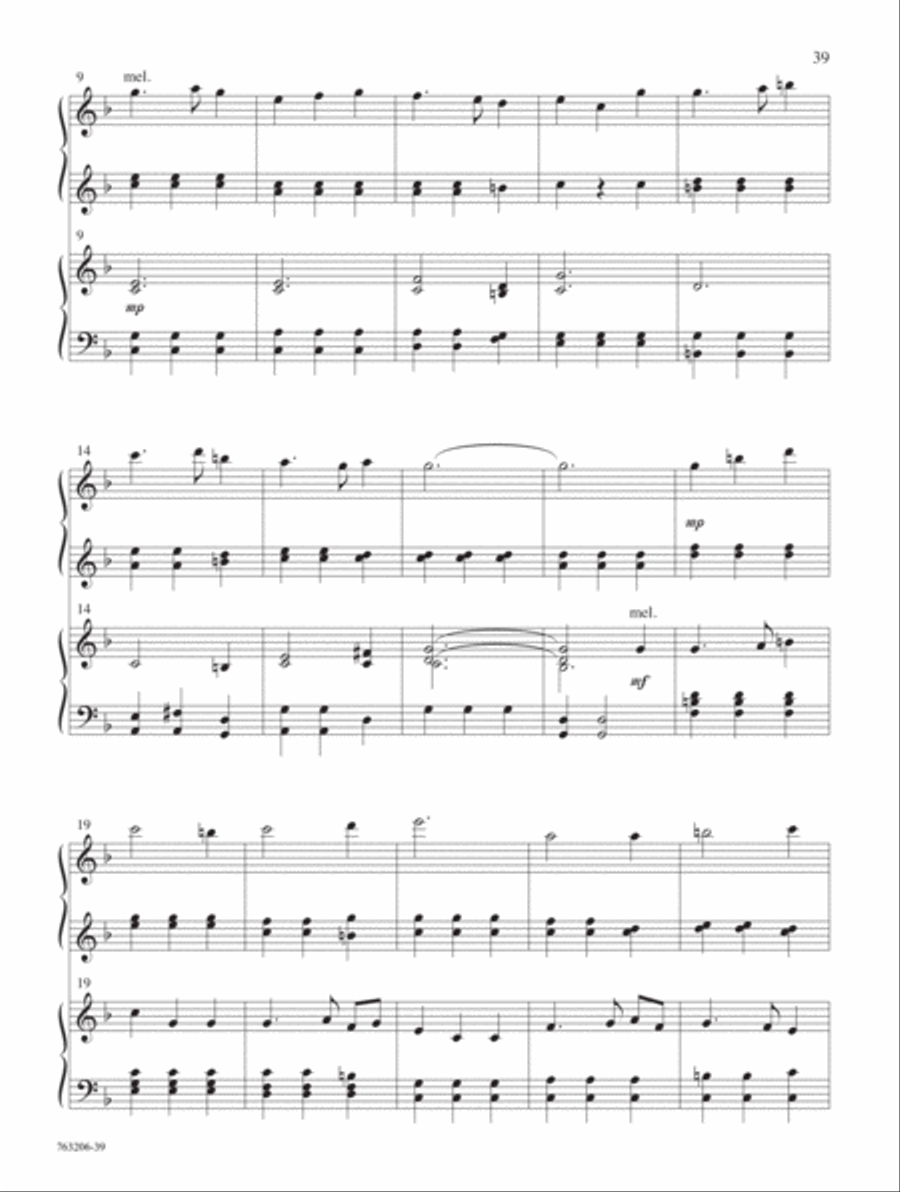 Piano Artistry for Four Hands Piano Duet scores gallery preview page 14
