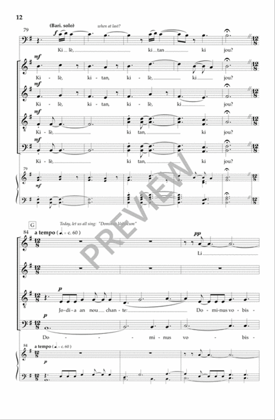 Dominus Vobiscum Divisi scores gallery preview page 13