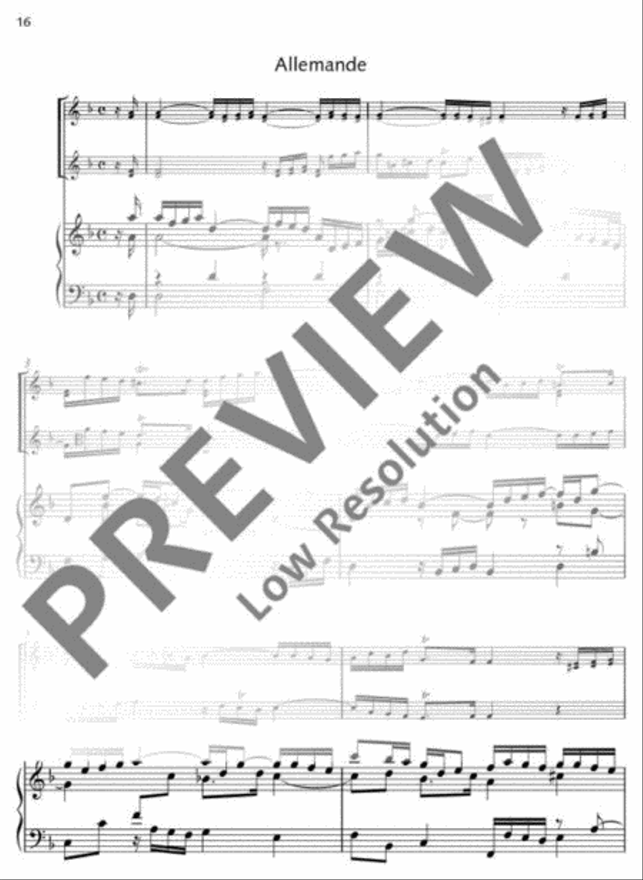 Partita VII Viola scores gallery preview page 17