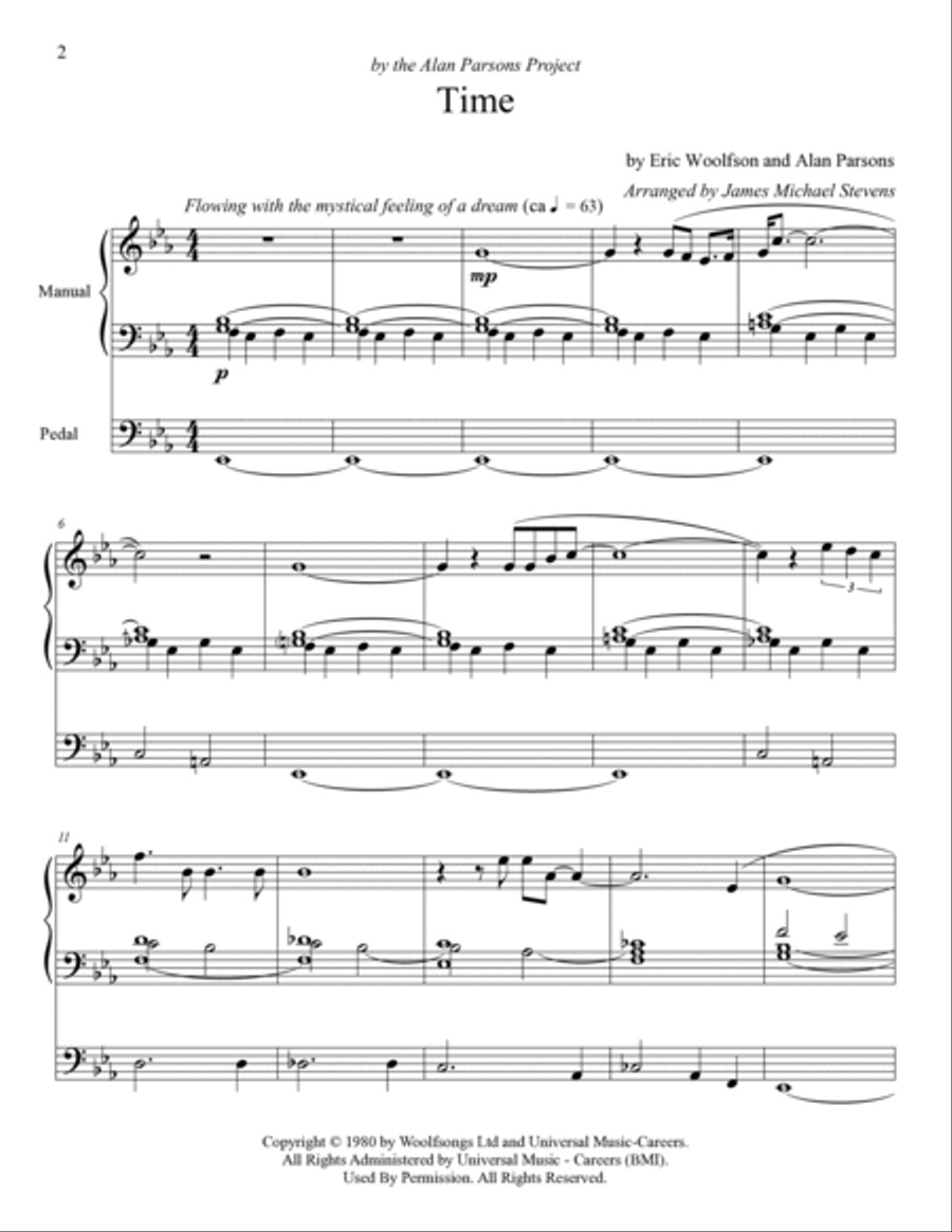 Time Time Organ Solo scores gallery preview page 2