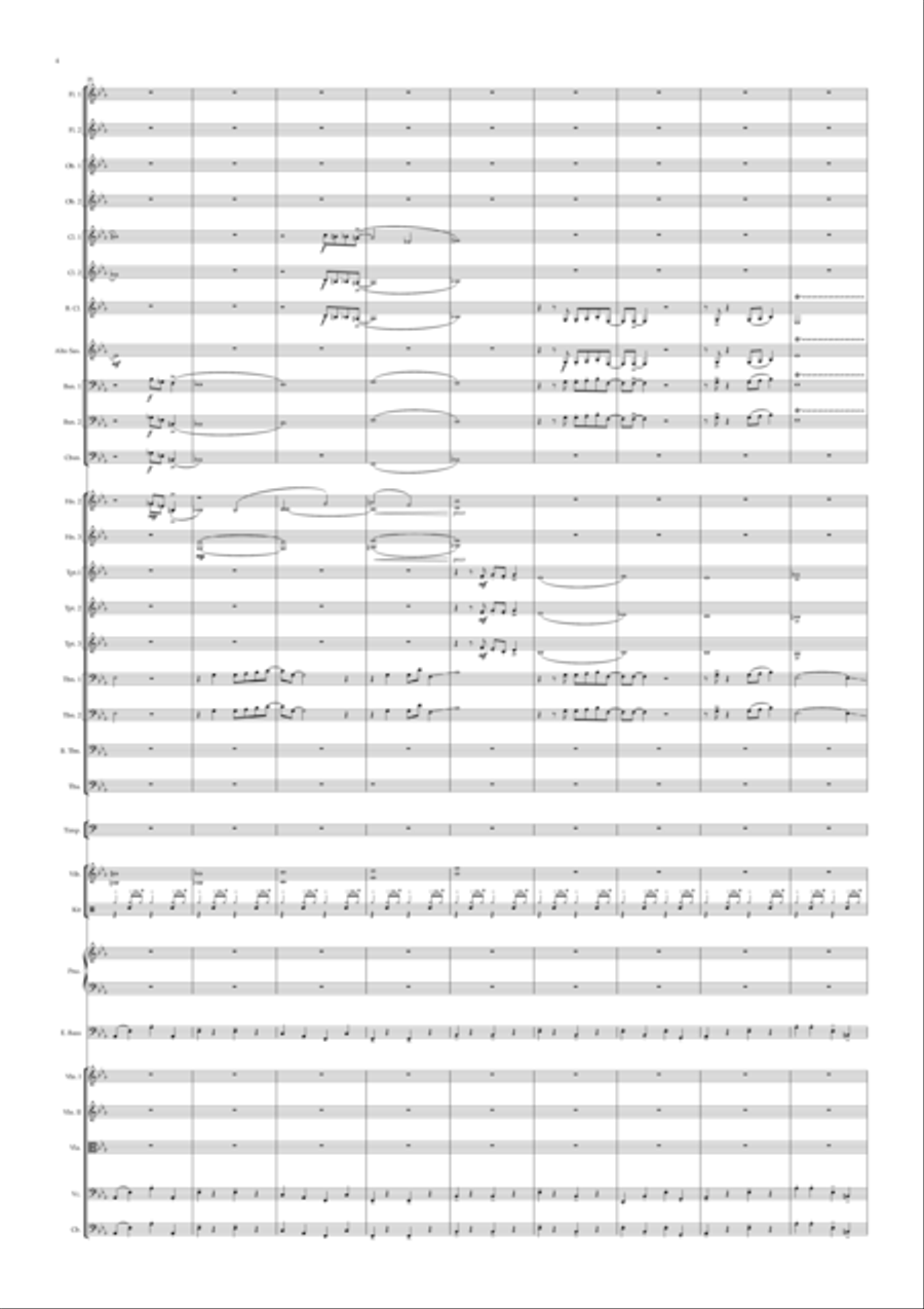 Monsters Inc. Full Orchestra scores gallery preview page 4