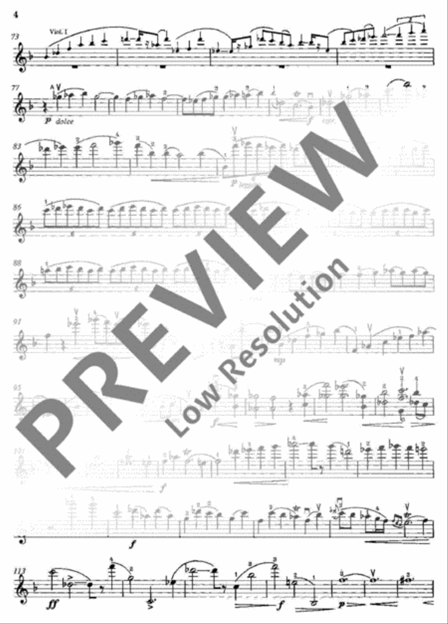 Il Vitalino raddoppiato Chamber Orchestra scores gallery preview page 5
