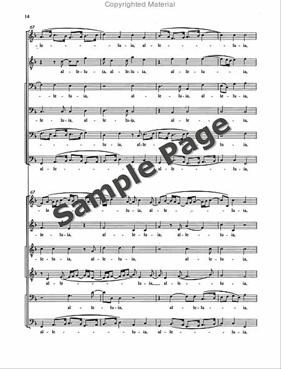 Virtute magna Virtute magna Mixed Choir scores gallery preview page 16