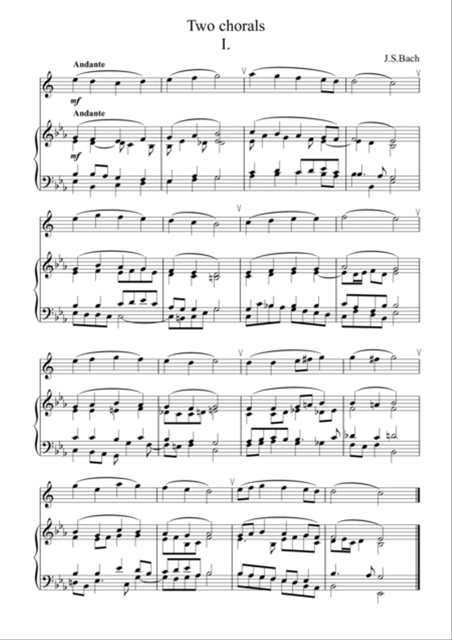 J.S.Bach 7 works in arrangement for Alto Saxophone by A.Buriakov Alto Saxophone scores gallery preview page 2