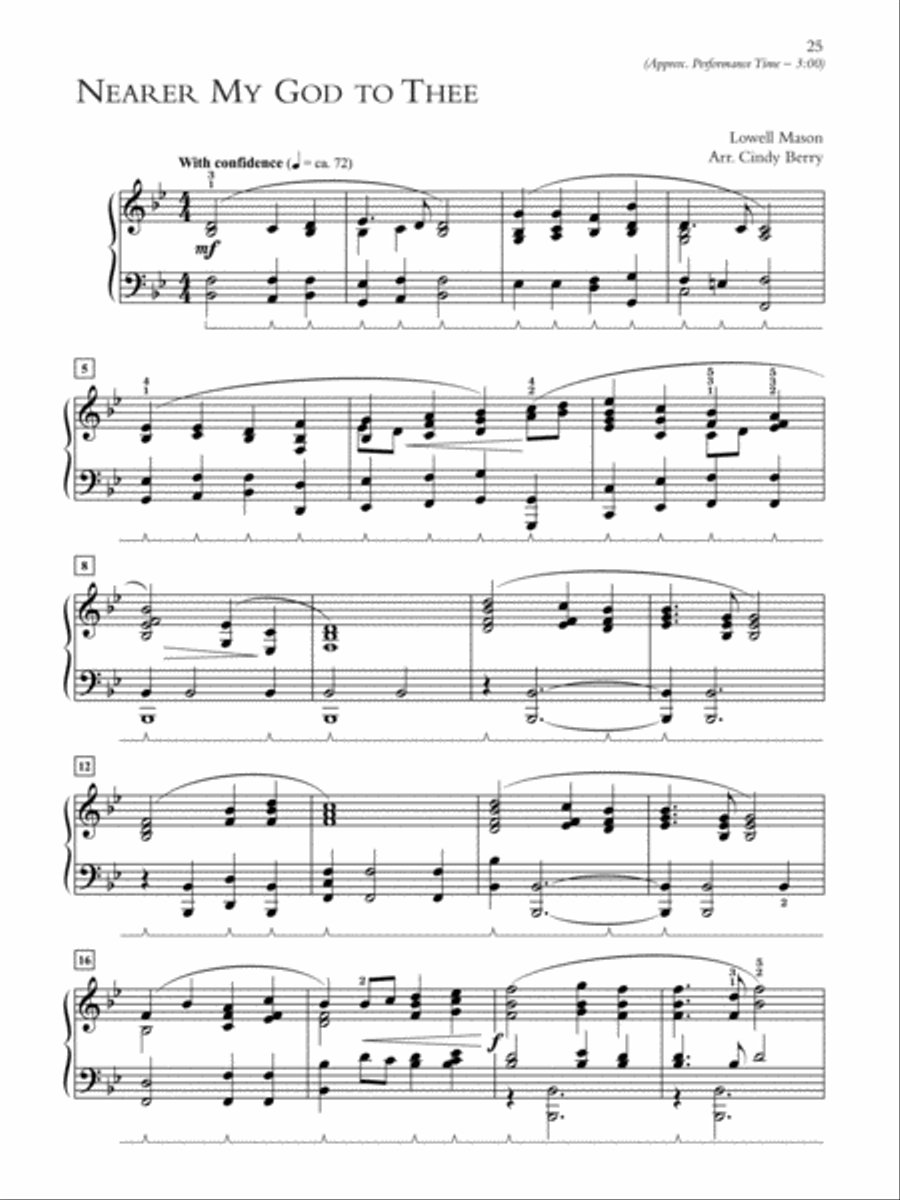 What Can I Play for Funerals? Piano Solo scores gallery preview page 3