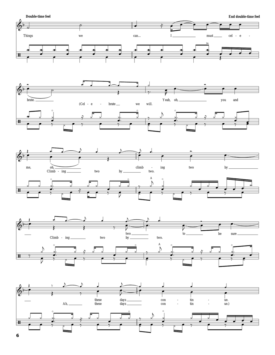 Two Step Two Step Drum Set scores gallery preview page 6