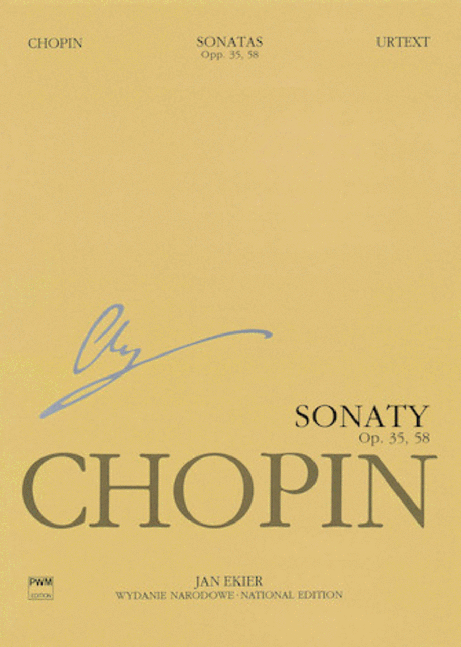 Sonatas for Piano Op. 35, 58 Piano Solo scores gallery preview page 1