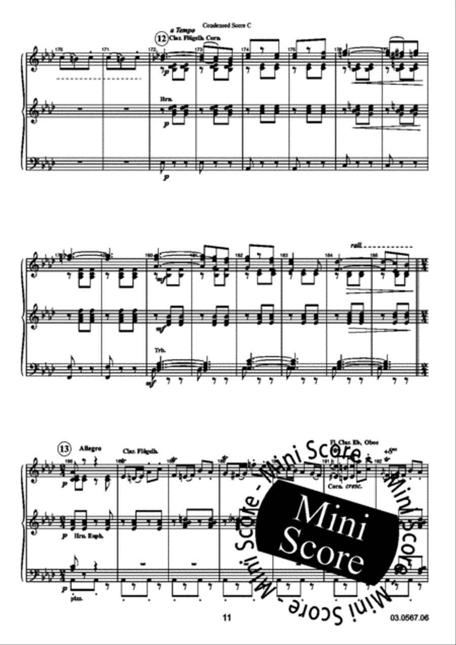 Dichter Und Bauer Fanfare Band scores gallery preview page 15