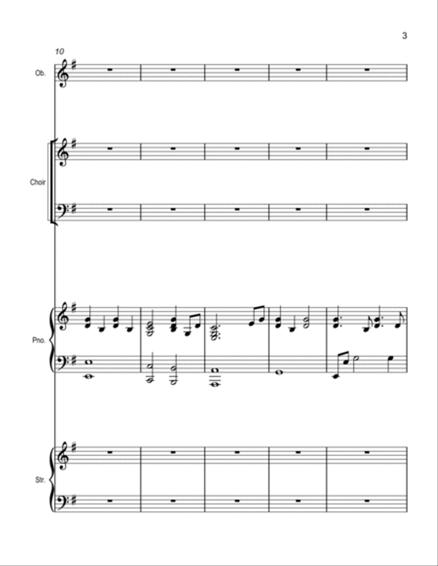 Somebody's Prayin' Choir scores gallery preview page 3