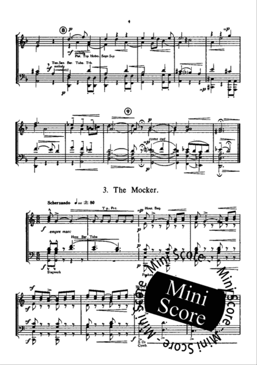 Four Moods Four Moods Big Band scores gallery preview page 6