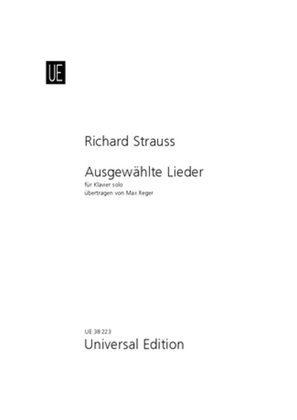 Book cover for Ausgewählte Lieder