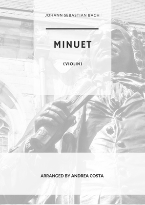 Book cover for Minuet in F