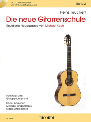 Book cover for Die neue Gitarrenschule Band 2