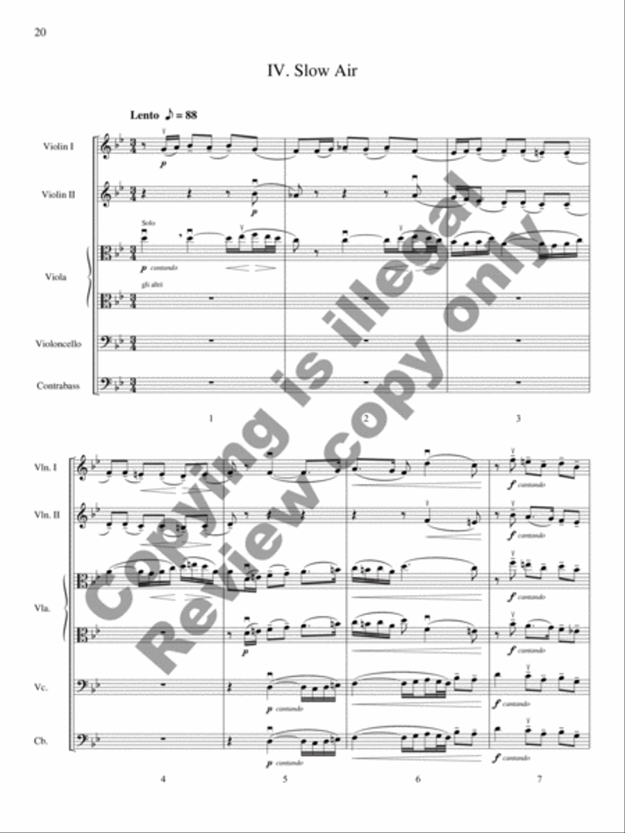 Charterhouse Suite Charterhouse Suite String Orchestra scores gallery preview page 10
