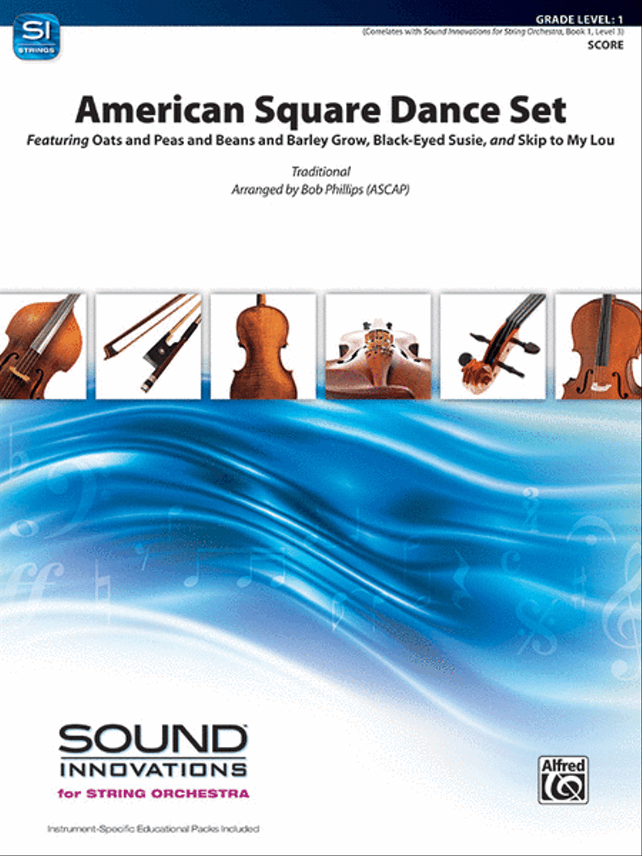American Square Dance Set String Orchestra scores gallery preview page 1