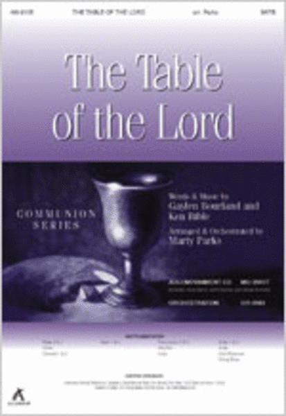 The Table of the Lord (Anthem) image number null