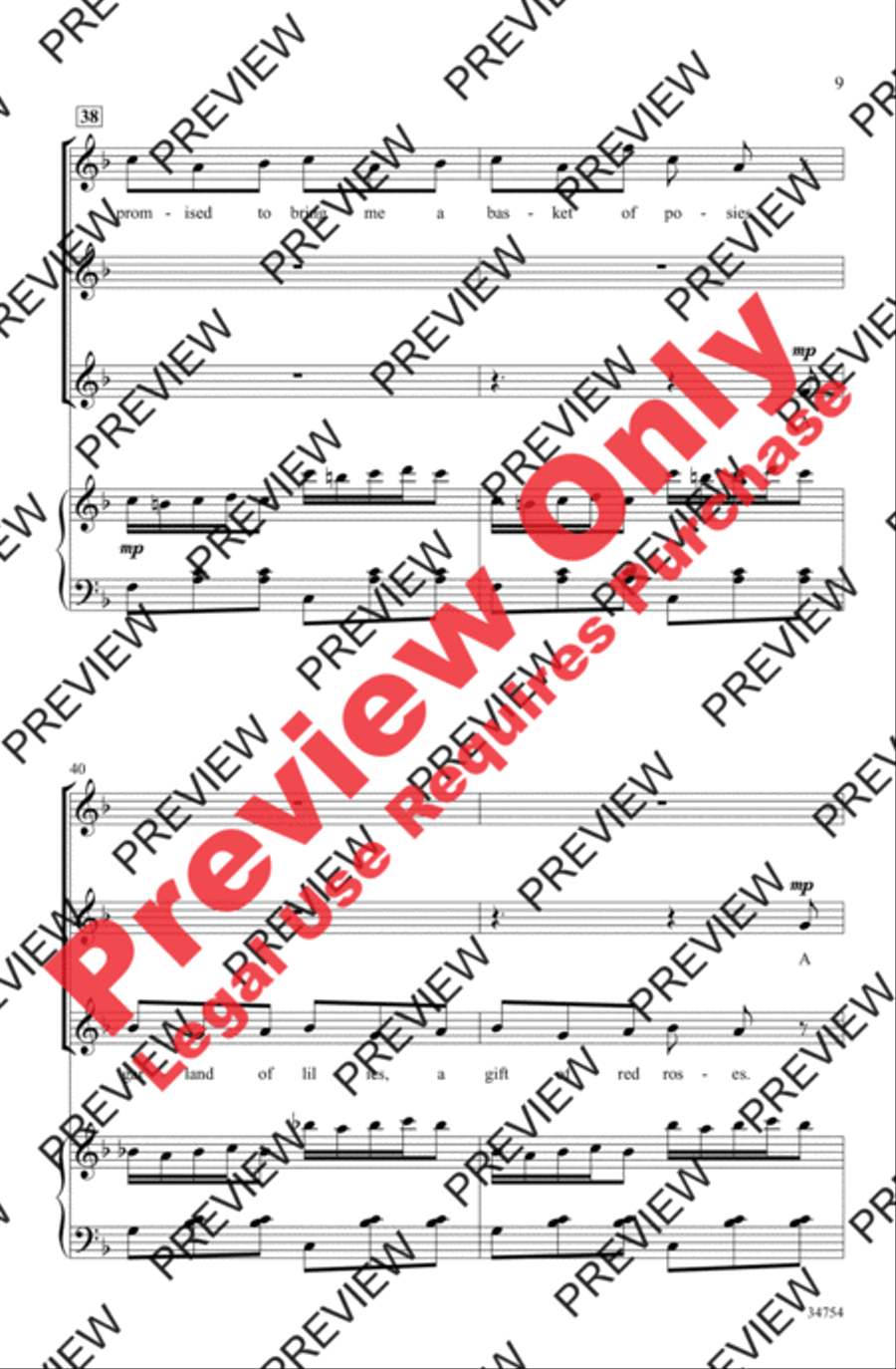Oh, Dear! Oh, Dear! Women's Choir scores gallery preview page 9