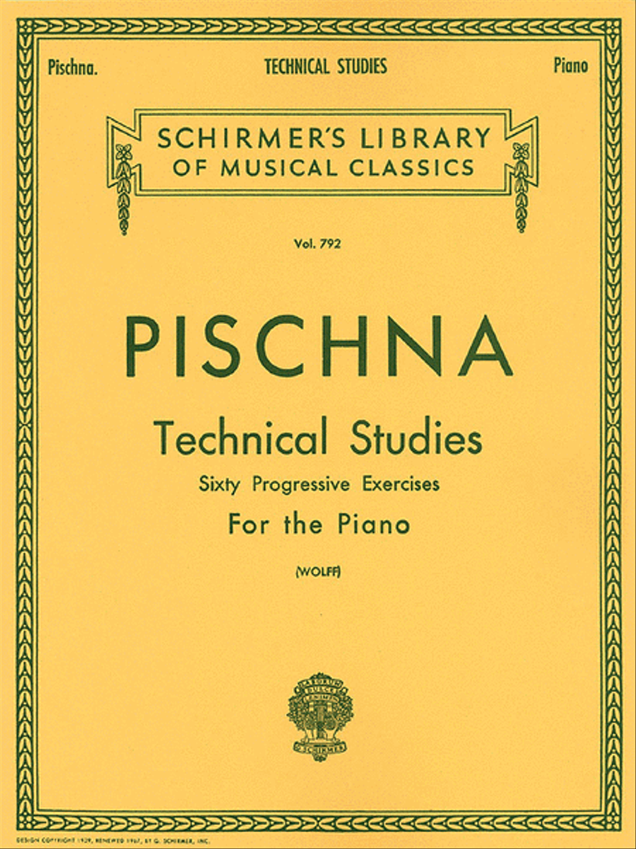 Technical Studies (60 Progressive Exercises) Piano Method scores gallery preview page 1