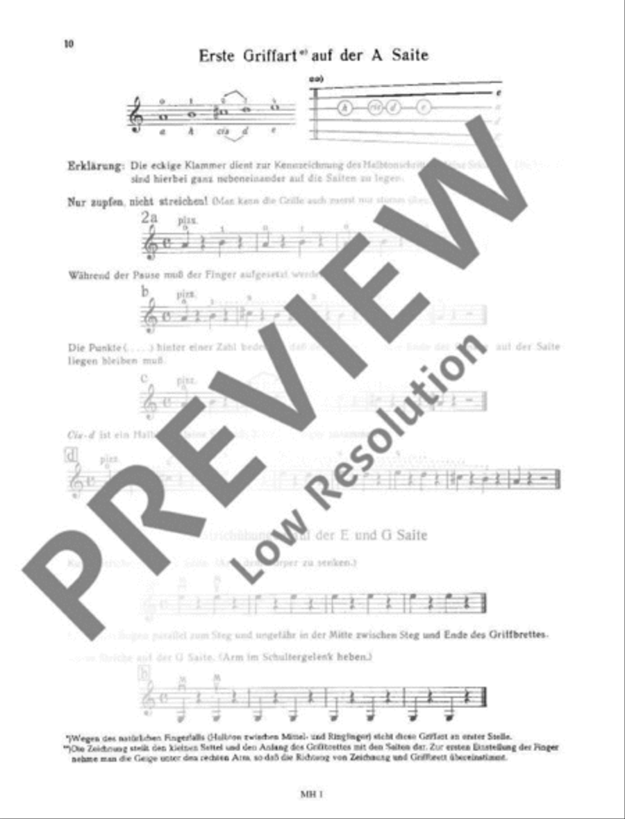 Das Geigenspiel Das Geigenspiel Violin scores gallery preview page 13