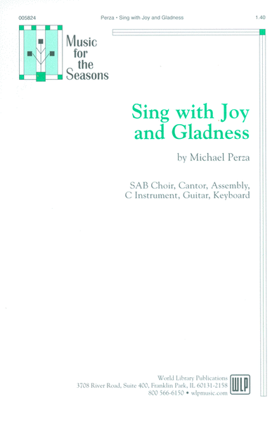 Sing with Joy and Gladness image number null