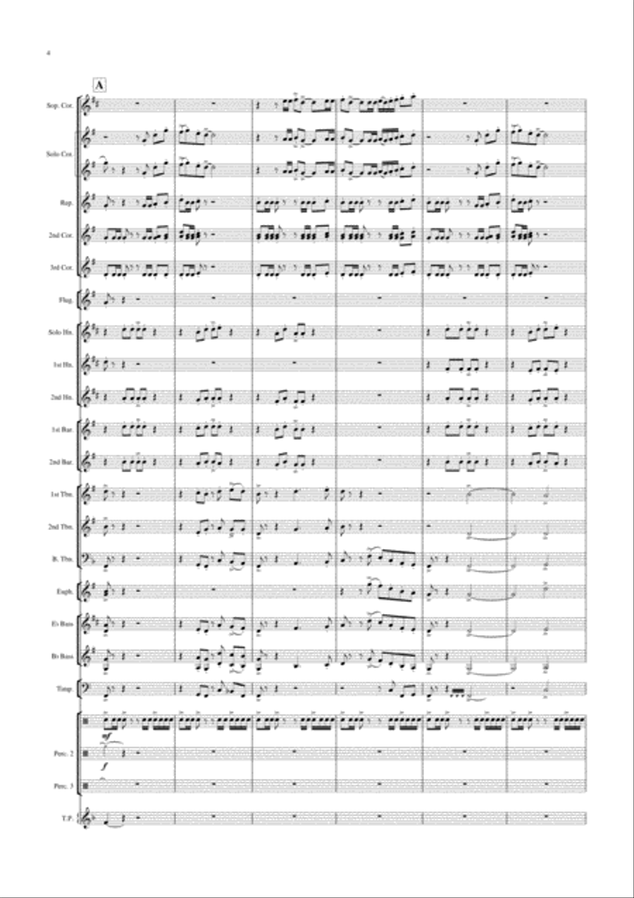 Flight Of The Phoenix Flight Of The Phoenix Brass Ensemble scores gallery preview page 4