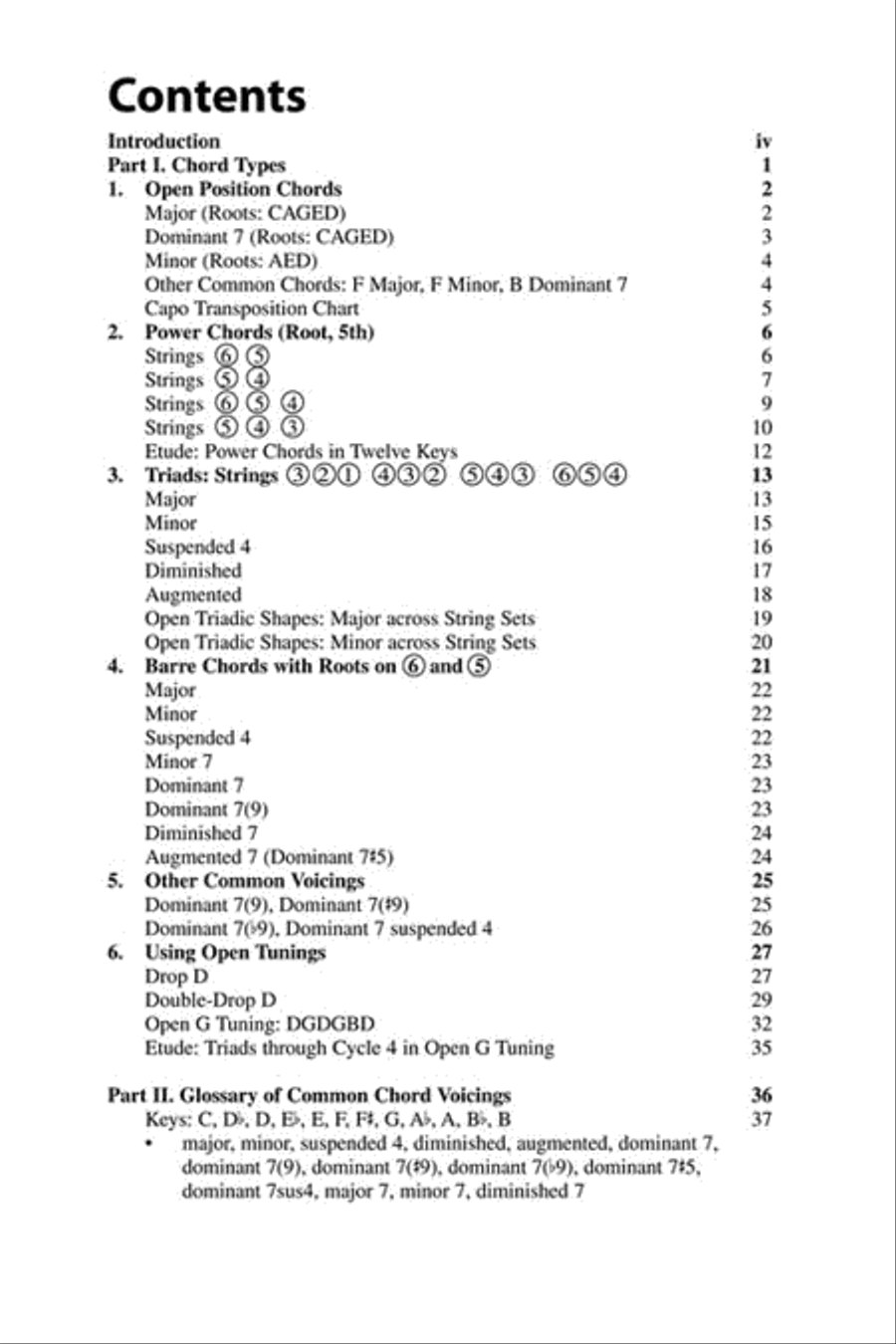 Berklee Rock Guitar Chord Dictionary Electric Guitar scores gallery preview page 3