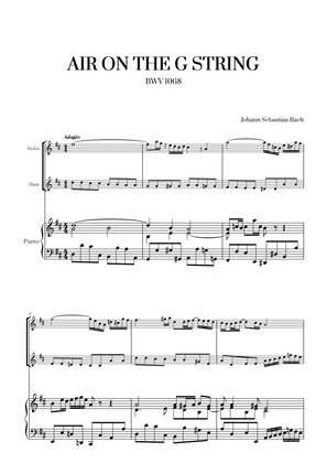 Johann Sebastian Bach - Air on the G String (for Violin and Flute)