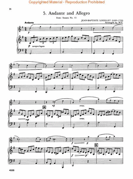 Solos for the Oboe Player by Various Piano - Sheet Music