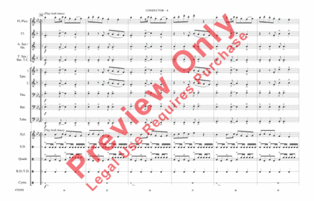 Heroes (Theme Song) by Mike Story Marching Band - Sheet Music