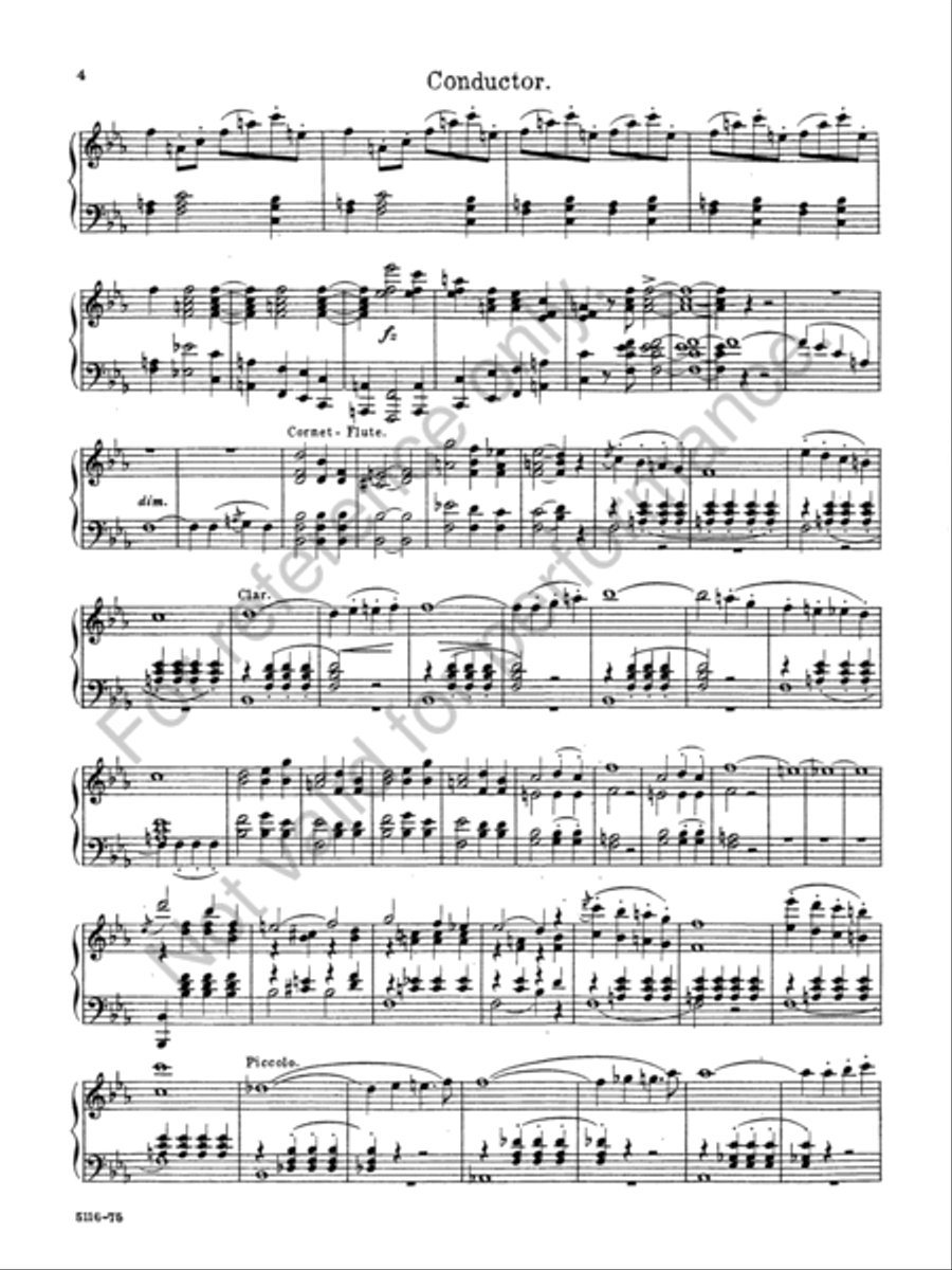 Jubel Concert Band scores gallery preview page 5