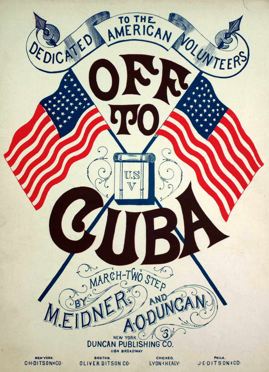 Off to Cuba. March-Two Step