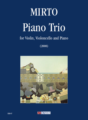 Book cover for Piano Trio for Violin, Violoncello and Piano (2008)