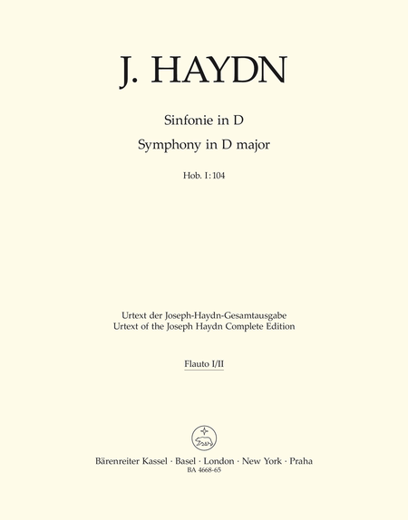 Symphony D major Hob. I:104 