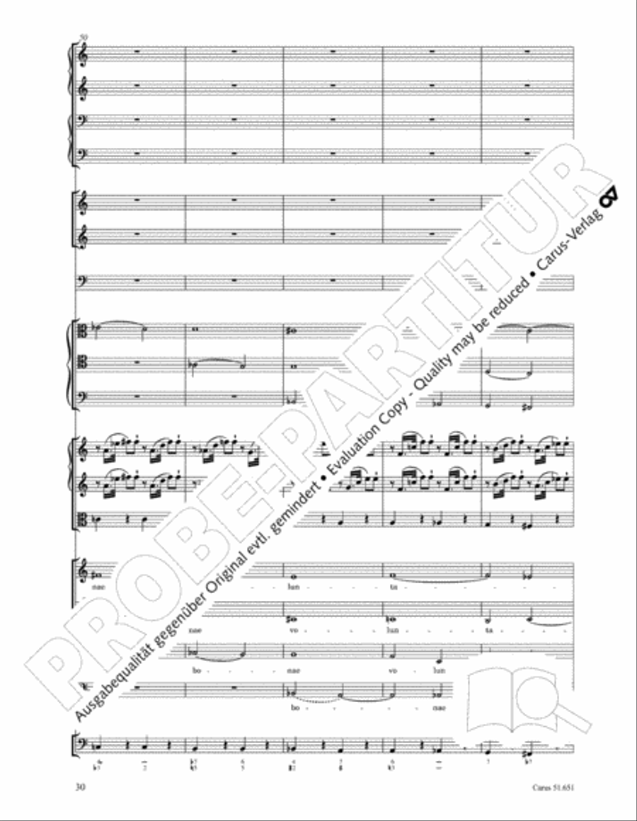 C Minor Mass, K. 427 (Missa in c KV 427) 4-Part scores gallery preview page 46