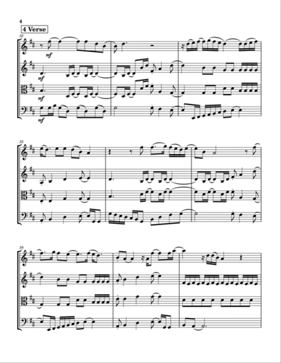 I Choose You I Choose You String Quartet scores gallery preview page 4