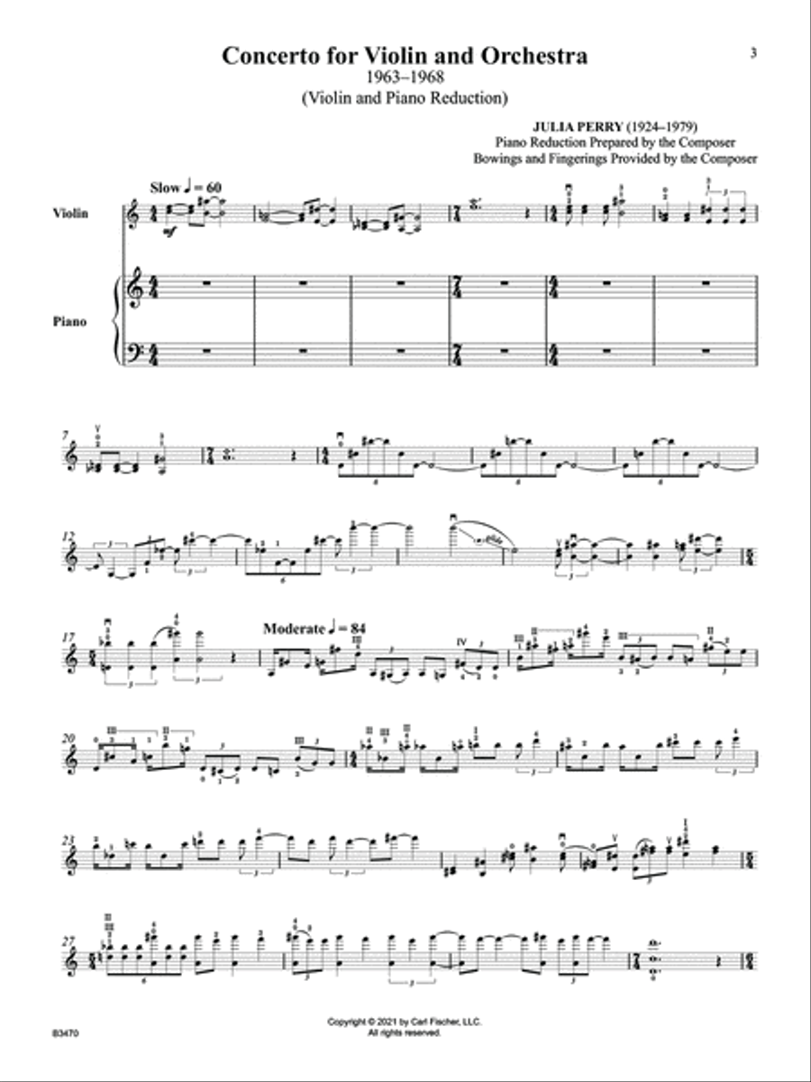 Concerto For Violin And Orchestra Orchestra scores gallery preview page 2