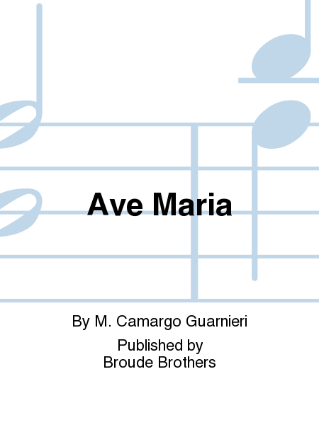 Ave Maria (Gregorian antiphon)  Sheet Music