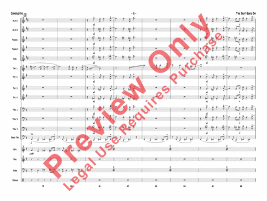 The Beat Goes On Jazz Ensemble scores gallery preview page 11