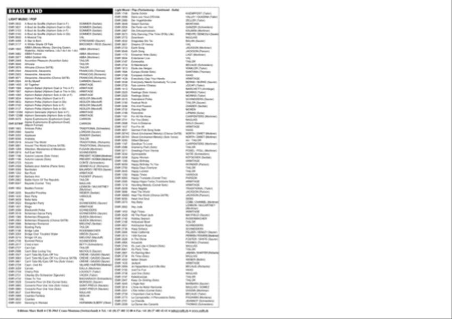 Celebrate Carnival Brass Band scores gallery preview page 3