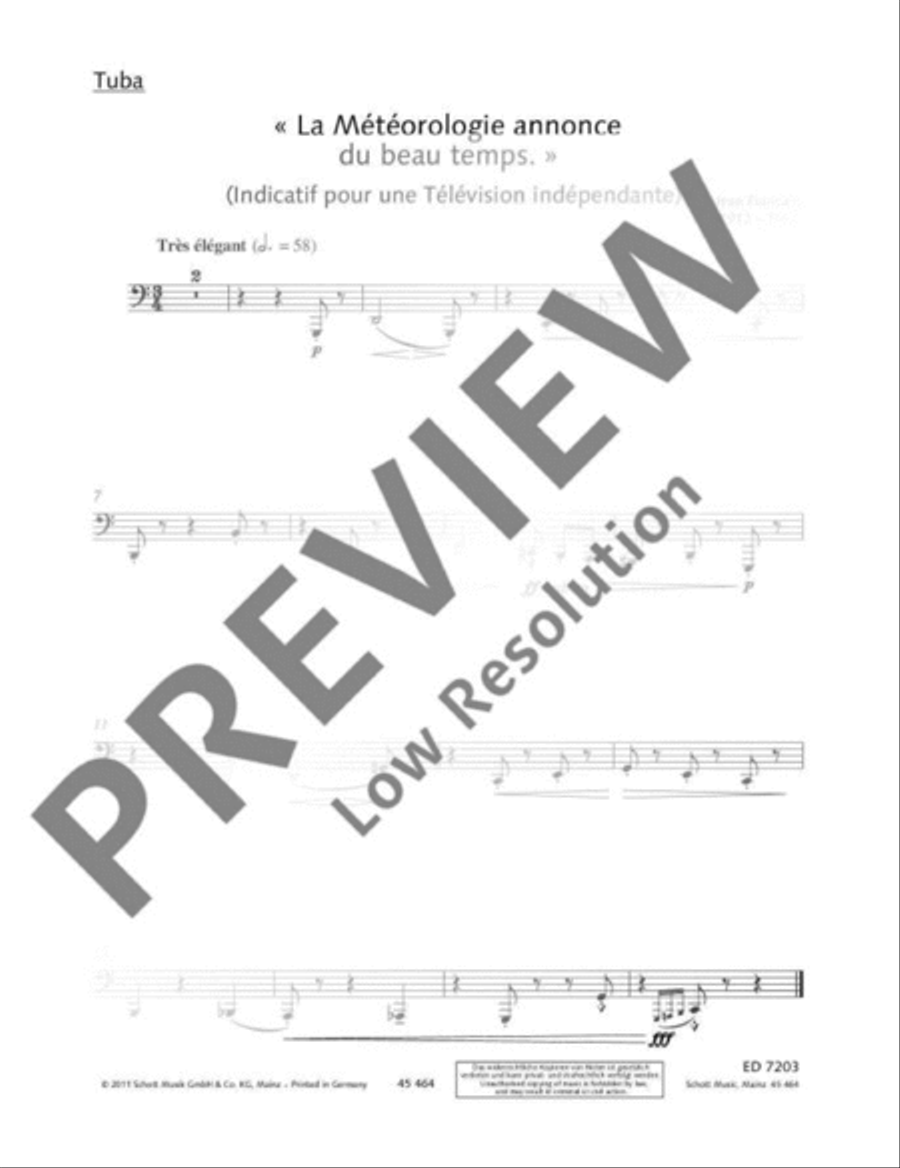 'La Météorologie annonce du beau temps' TB scores gallery preview page 13
