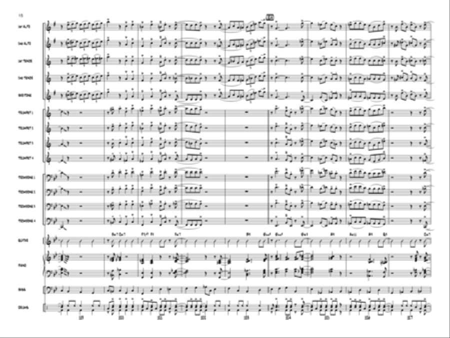 Twice As Cool Jazz Ensemble scores gallery preview page 15